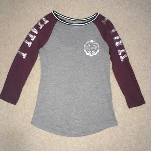 PINK VS LONG SLEEVE TOP